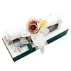 creative wedding scroll bell or camellia style box invitation card