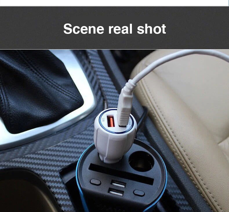 2020 New Hot Sale Product Fast Car Usb Charger Factory Price Wholesale Qc3.0 For Apple Iphone 11/6/7/8 Mobile Phone Car Charger