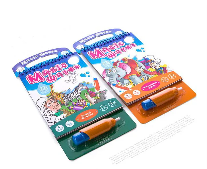 Children Magic Water Painting Unicorn Coloring Book Learning Puzzle Graffiti Colouring Book For Kids - Buy Colouring Book For Kids,Unicorn Coloring ...