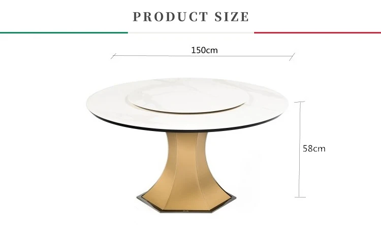 round marble top dining table wood dinning tables d615a-44t-150