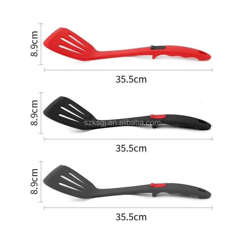 Download Unique Design Silicone Slotted Turner High Quality Kitchen Cookware Tools Silicone Leak Shovel Buy Silicone Slotted Turner Kitchen Cookware Tools Silicone Leak Shovel Product On Alibaba Com