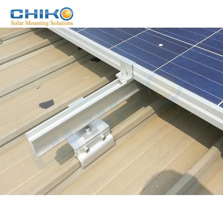 Waterproof Clip Lock Solar Brackets Klip Lok Metal Sheet Roof Clamp For