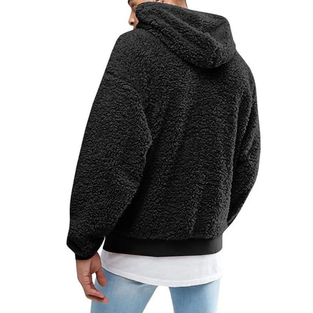 Peigen Women's Hoodies Sweatshirts Fall Winter Warm Lamb Wool Coat Casual Long Sleeve Zip Up Fleece Jacket with Hood 