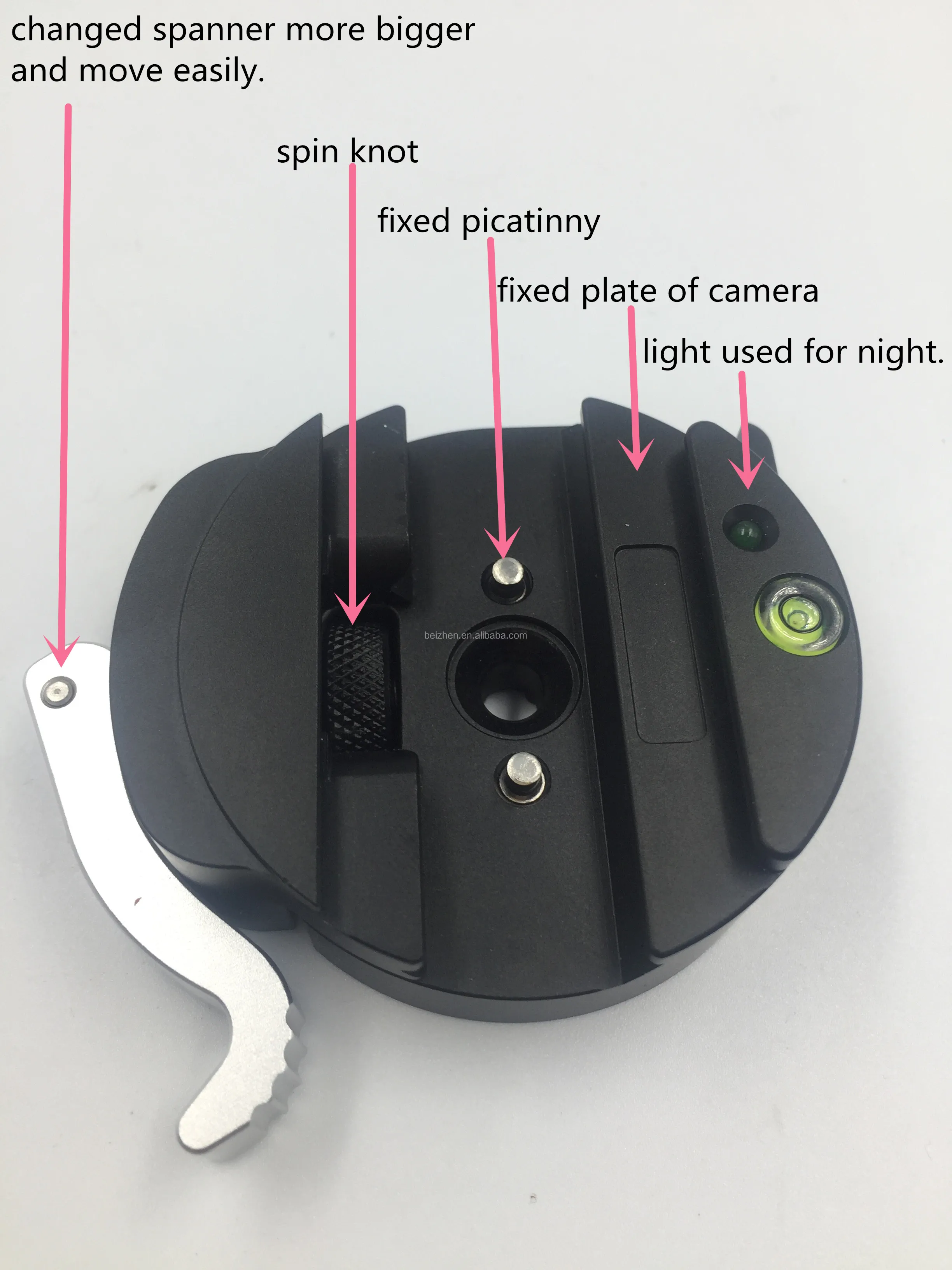 Rekon Picatinny To Arcaswiss Tripod Adapter Mount Arcalock Clamp Buy