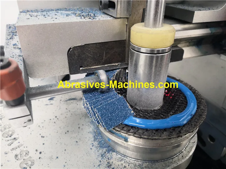 Hot Sale Semi Automatic Flap Disc Machine Manufacturers Buy Flap Disc
