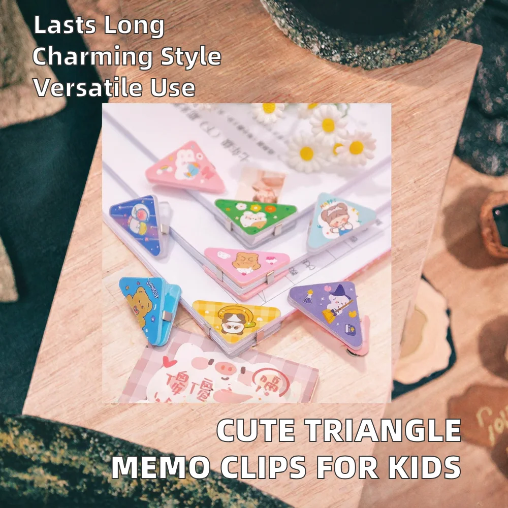Stargood Factory School Kids Cartoon Cute Plastic Triangle Shape Memo ...