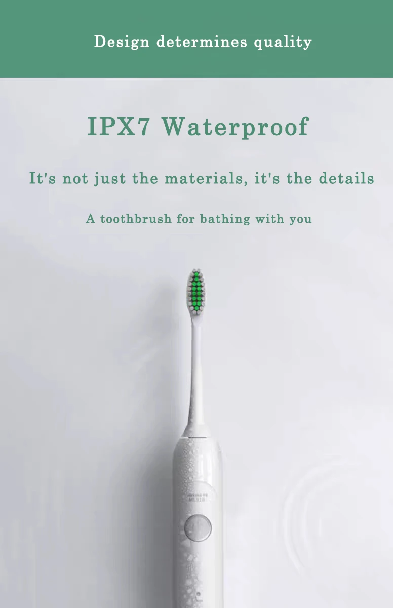 Factory Oem Odm Rechargeable Automatic Travel Black Adult Brosse a Dent Electrique Sonic Ultrasonic Electric Toothbrush