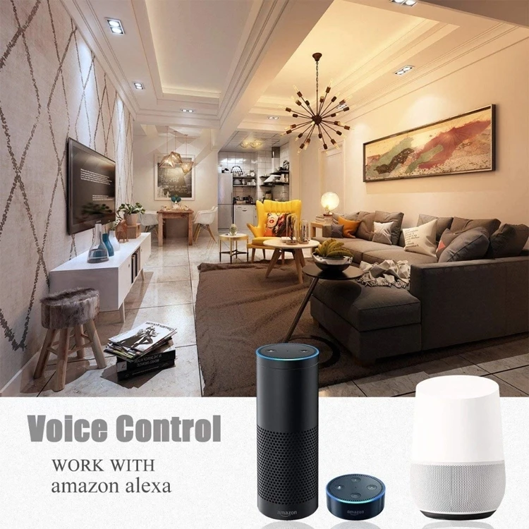 Hot Selling Phone Control Housing Led Downlights Smart Wifi RGBW downlights RGB+CCT 7W 9W Downlights Voice Controlled by Alexa