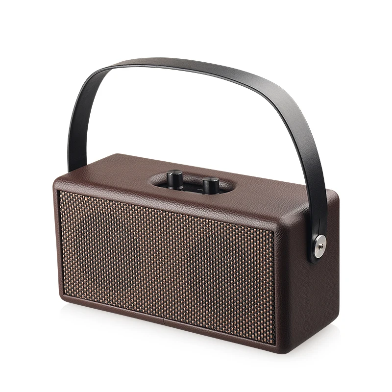 2020 New Leather Mini Wireless 4.2 Speaker Portable Design - ANKUX.COM