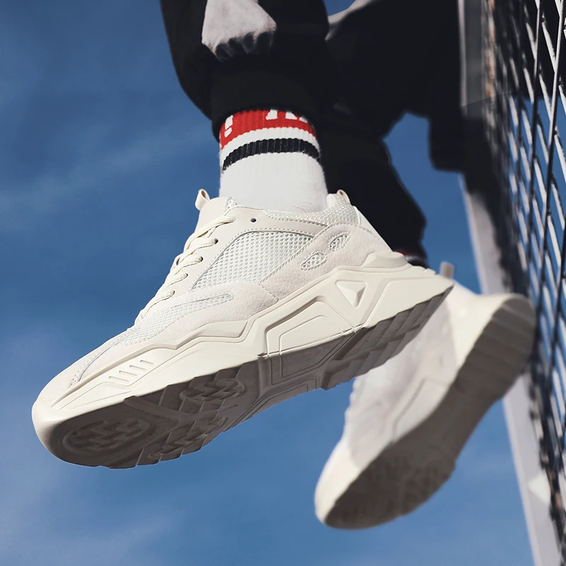Latest Product Of China Quality Chunky Sport Walking Men Shoes Casual Sneaker