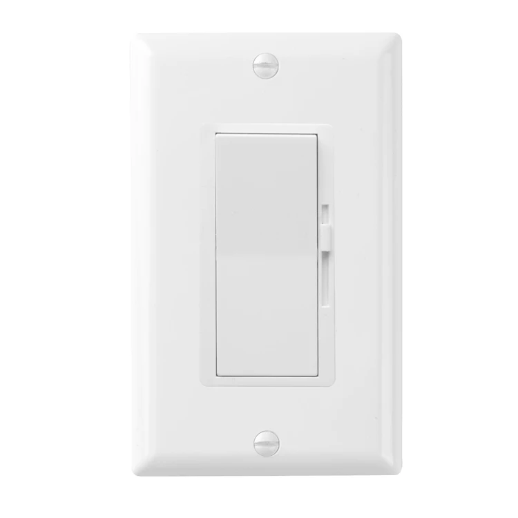 Single pole/3 way dimmable led light switch,dimmer switch,UL listed