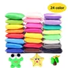 TOYARC0010 Air Dry Clay,24 Colors DIY Modeling Clay Ultra Light Molding Magic Clay 500g/bag