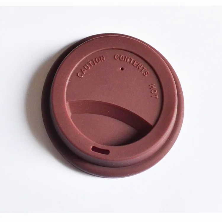 Reusable Coffee Silicone Mug Lid Custom Silicone Rubber Coffee Cup Lid