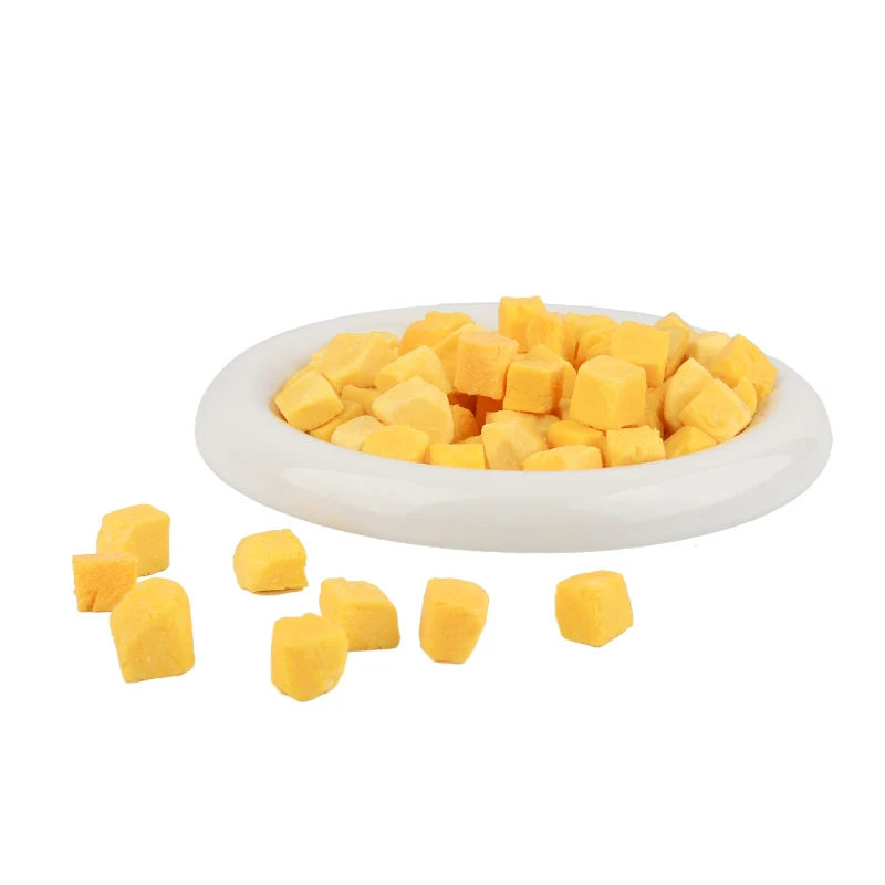 Freezedried Diced Compound Egg Yolk Pet Food Oem Cat Food All Natural