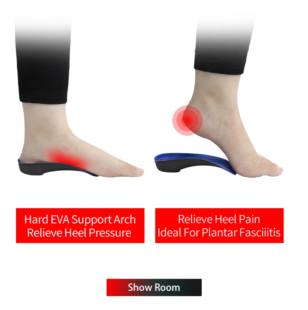 Bangnistep 3/4 Arch Support Flat Feet Insoles Orthotic Bangnistep 3/4 Arch Support Flat Feet Insoles Orthotic