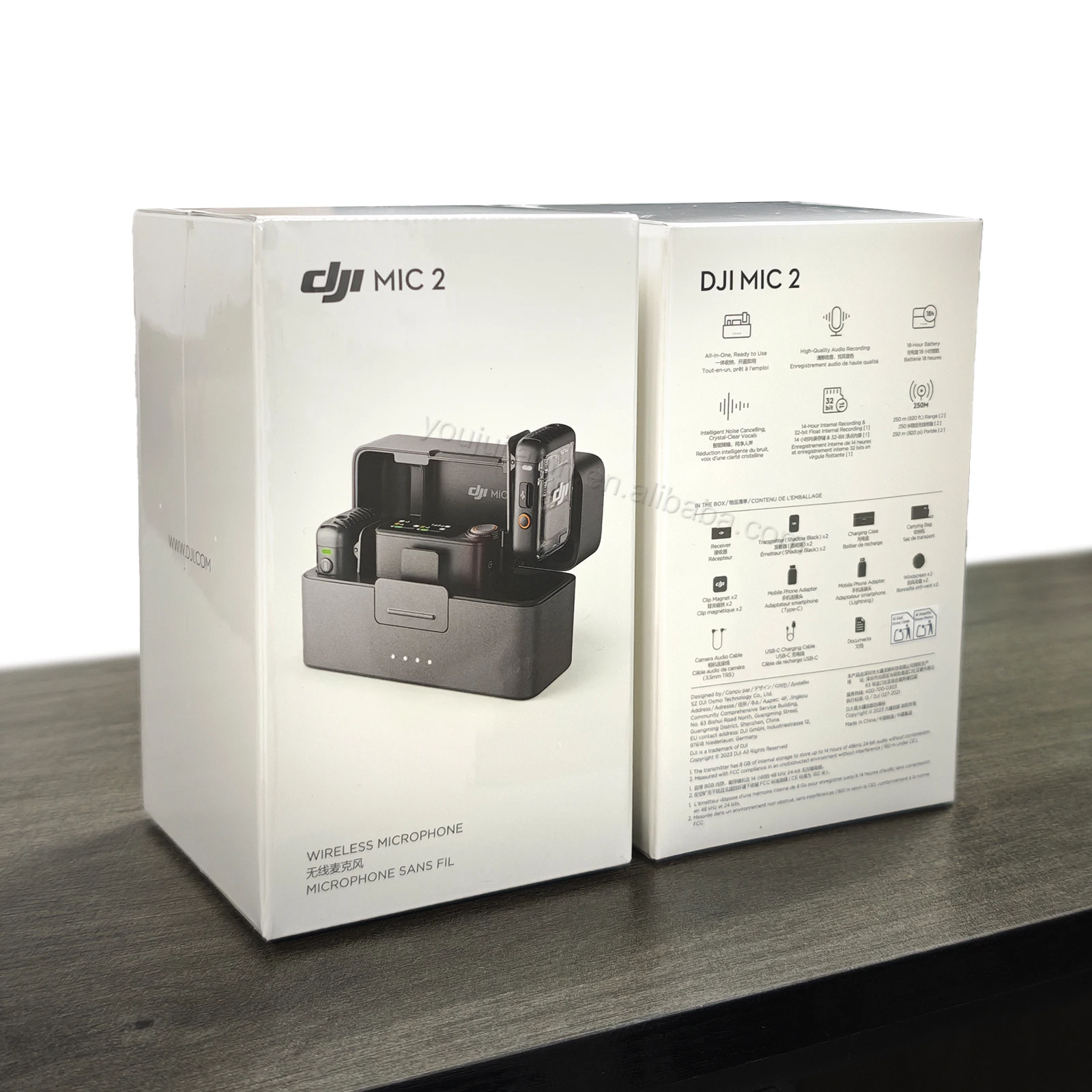 DJI Mic 2 - Portable, Noise Cancelling Microphone System