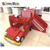 Fire fighting truck soft toys kids play room climb and slide sets