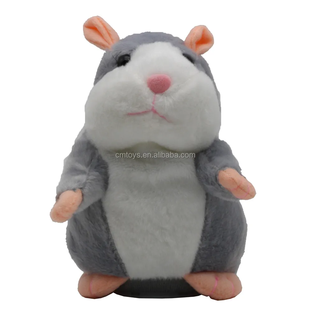 New Talking Hamster Mouse Pet Plush Toy Hot Cute Speak Talking Sound CE certification