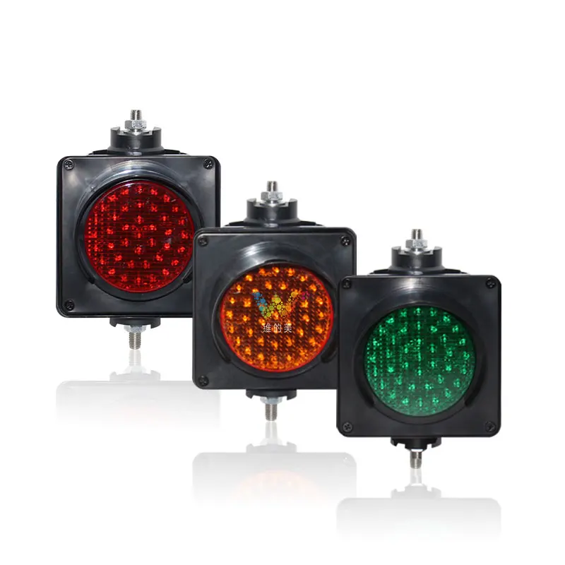 ODM&OEM Approved Road safety ABS plastic 100mm 12 volt led traffic lights