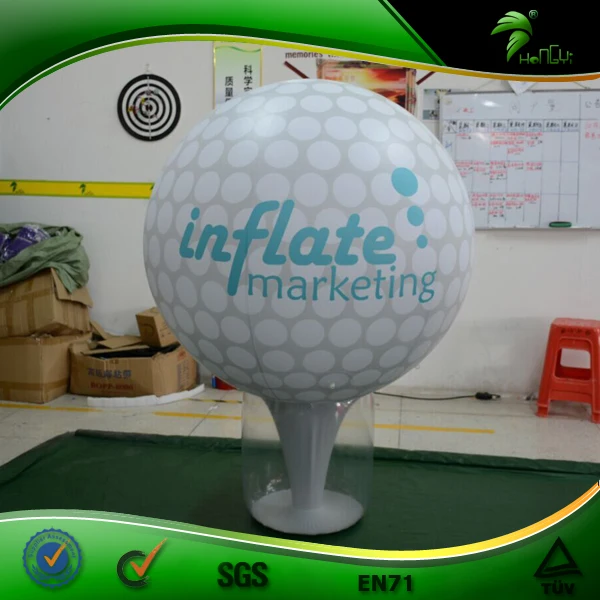 Customized Inflatable Golf Ball Model Advertising Inflatable Golf Sport