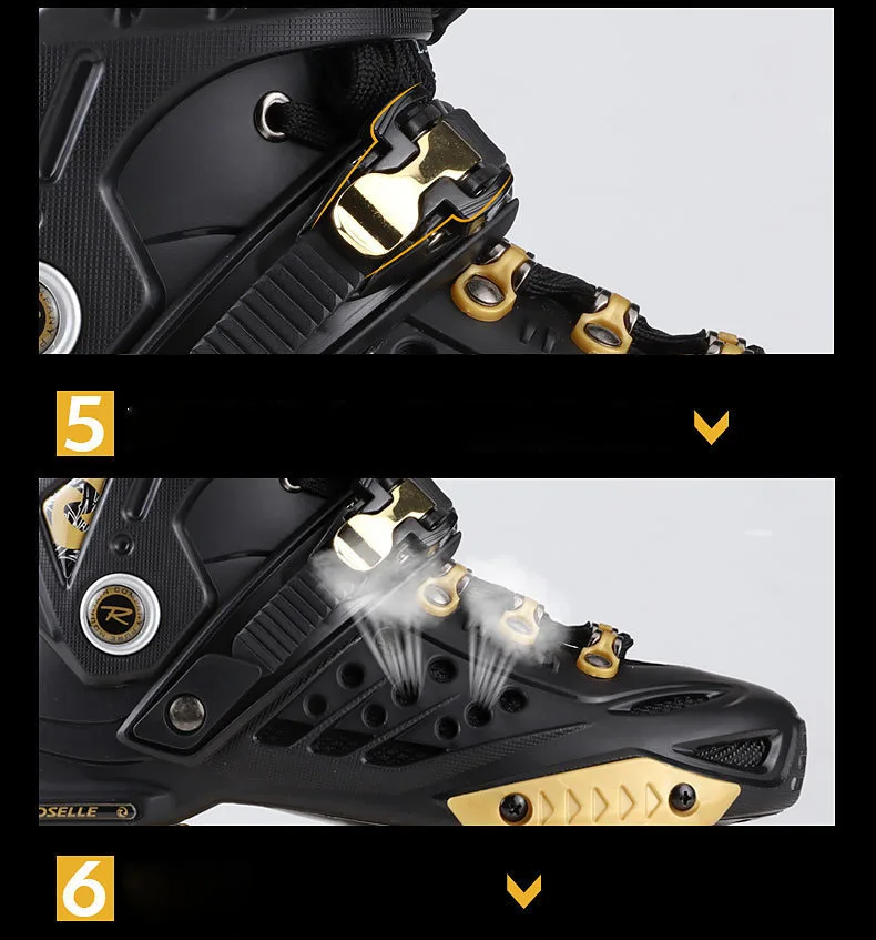 High Quality Flashing Wheels Quad Inlinr Retractable Roller Skate Shoes For Children
