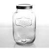 4000ml commercial glass water beverage drink dispenser with tap