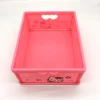 Factory OEM service cute hello Kitty plastic box storage can be folded
