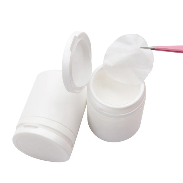 Private Label Eyelash Cleaning Cotton Slices Multipurpose Makeup Pads