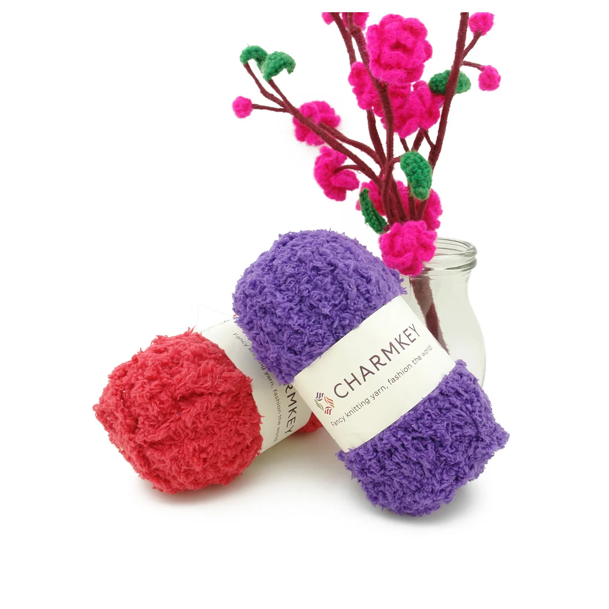 Fluffy Chenille Soft Fancy Yarn 100 Polyester Solid Color Yarn For Knitting Buy Mixed Color