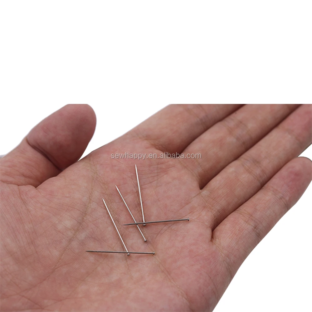 1600pcs Stainless Steel Quilting Pins Dressmaker Pins For Jewelry