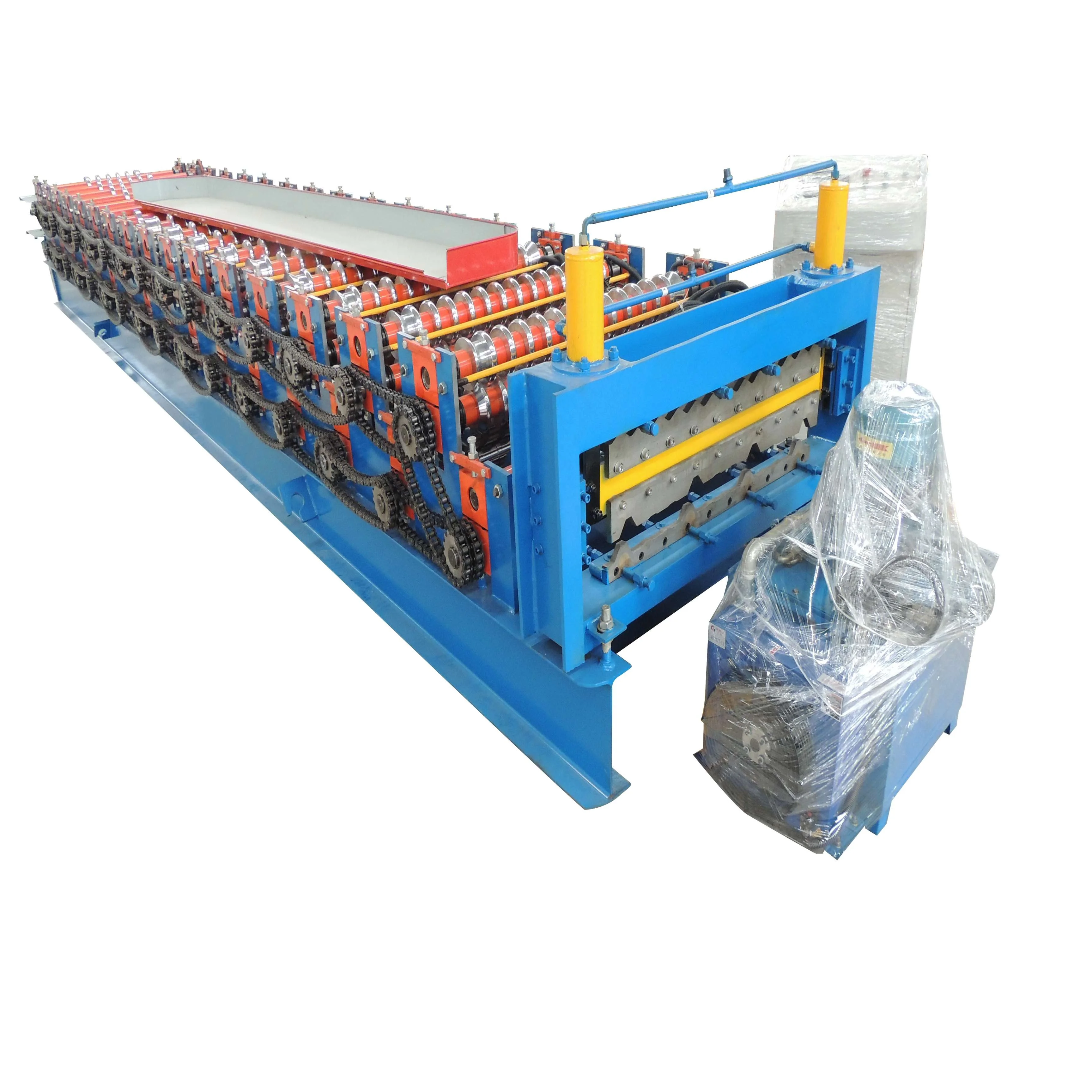 1/6 Professional Color Steel Aluminum Galvanized Sheet  Metal Roof Panell Tiles Making Machine. Roll Forming Machine supplier