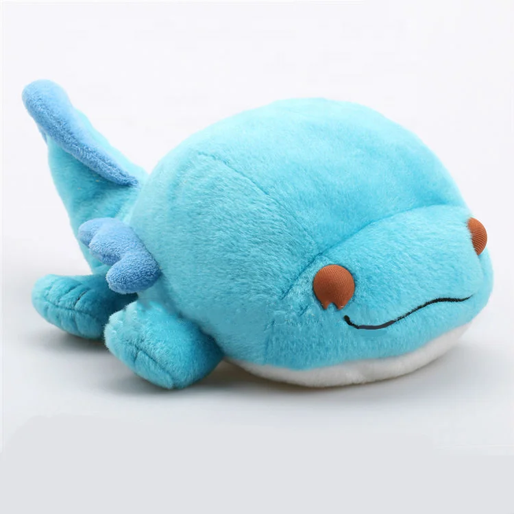 stuffed blue whale