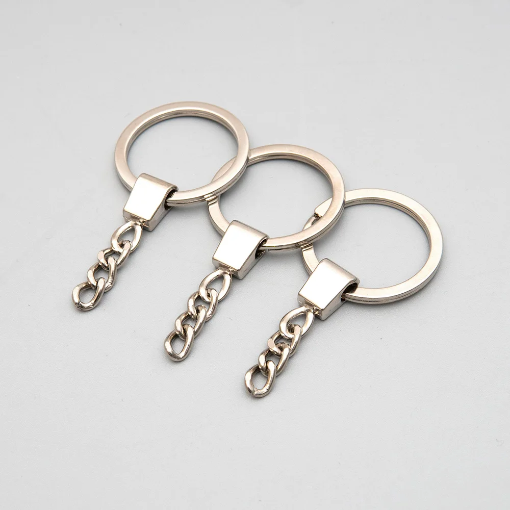 Keychain With 4 Links Keyrings Hang 4 Single Rings Keychains For