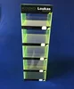5compartment Acrylic Cell Phone Accessory Display Rack,headphones Display case