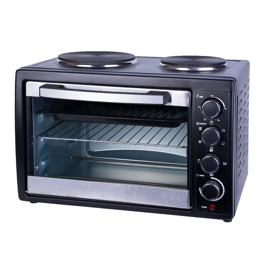 45l Home Smart Countertop Electric Covection Toaster Oven With Hot