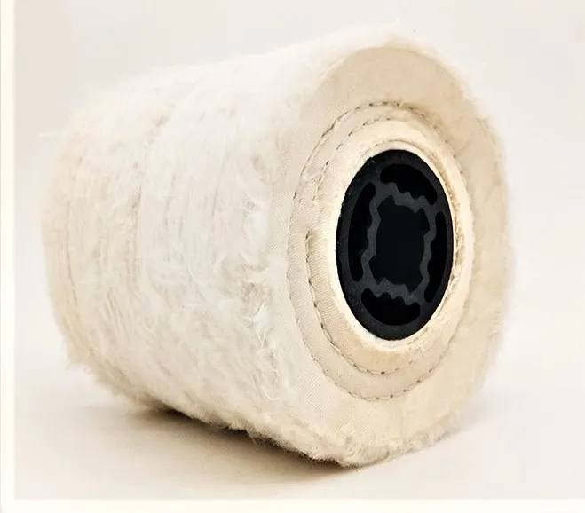 Flap Wheel Spiral Sewn Buffing Drum Cotton Cloth Polishing Buffing