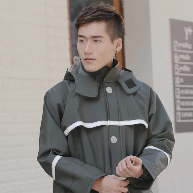 mens plastic raincoat