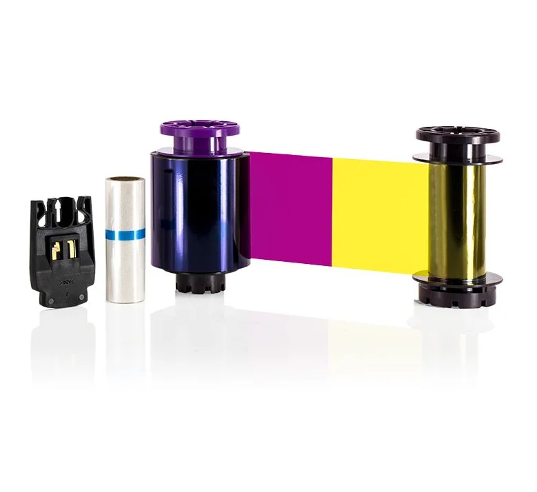 Evolis Avansia RT4F010SAA YMCK Color Ribbon & RCL009NAA Film
