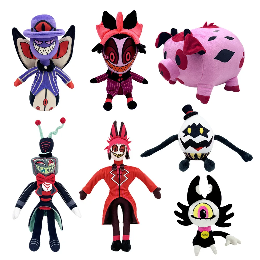 Allogogo Hazbin Hotel Alastor Plush Toy Wholesale New Stuffed Animal ...