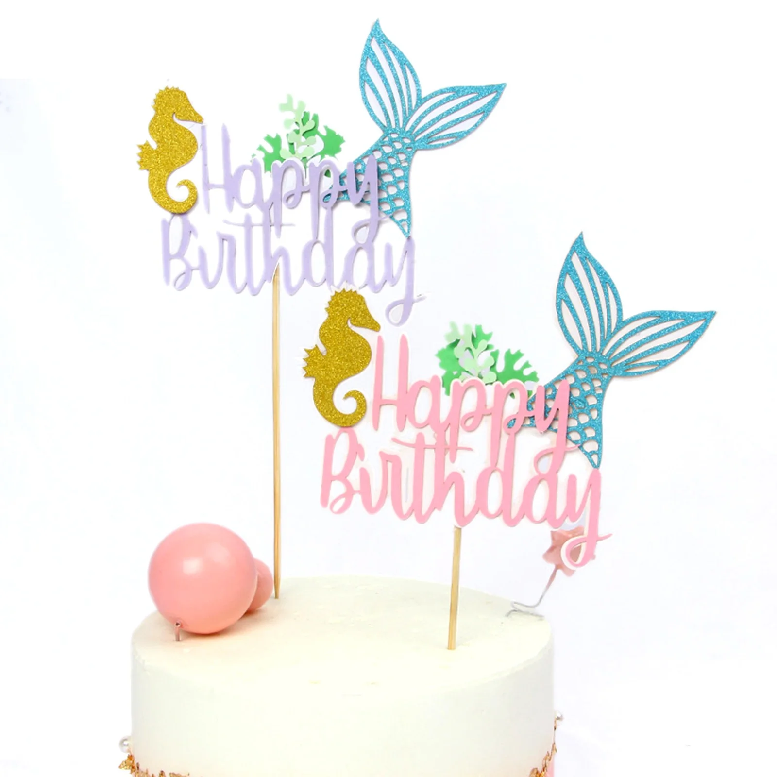 1 Pieces Paillettes Sirene Queue Gateau Topper Joyeux Anniversaire Gateau Decoration Pour Bebe Douche Anniversaire Anniversaire Fournitures De Fete Buy Fournitures De Decoration De Gateau Decoration D Aquarium De Sirene Decorations De Fete D Anniversaire