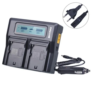 dual Charger np-fm5001056015-90108-90302 SK batería para Sony np-fm500h 1650mah