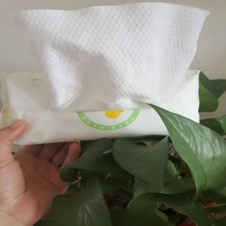 
wholesale cheap organic disposable white cleaning premium small face washer towels 