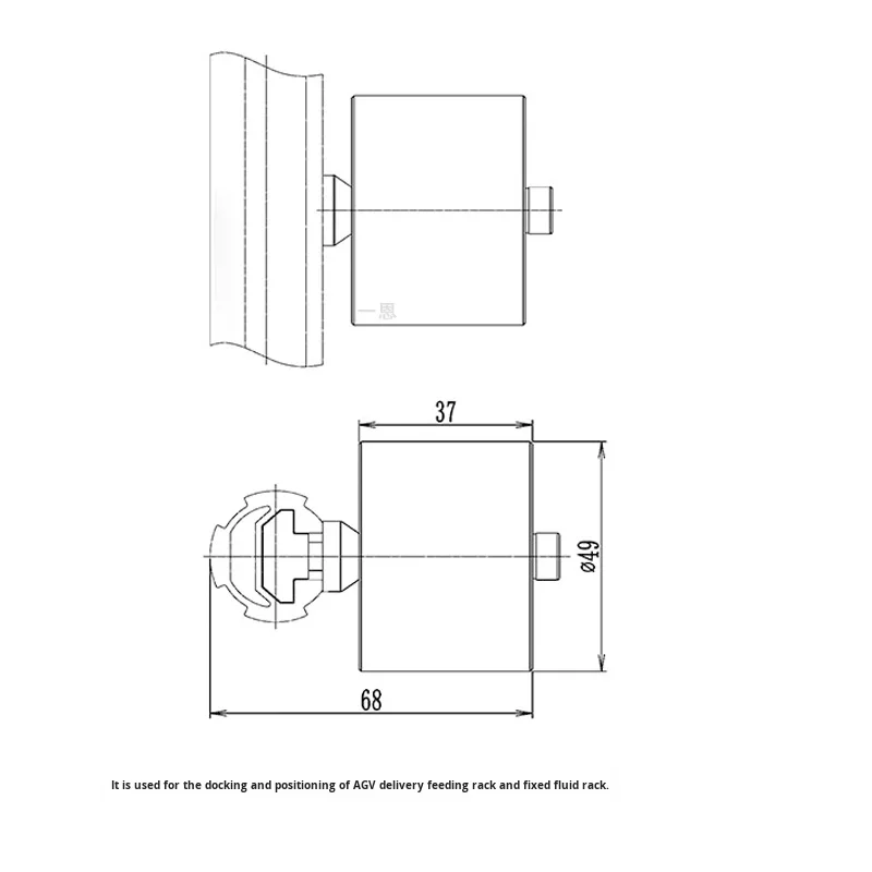 product guide roller d28 third generation aluminum alloy square lean pipeline rod accessories connector auxiliary for transportation-15