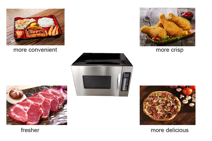 New Type 2kw Stainless Steel Microwave Oven For Fast Food Heating Buy