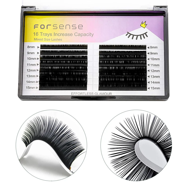 

beauty channel eyelash extensions,2 Boxes