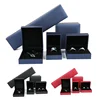Wholesale multicolor optional cheap jewelry packaging paper boxes ring necklace bangle jewellery pendant bracelet jewelry box