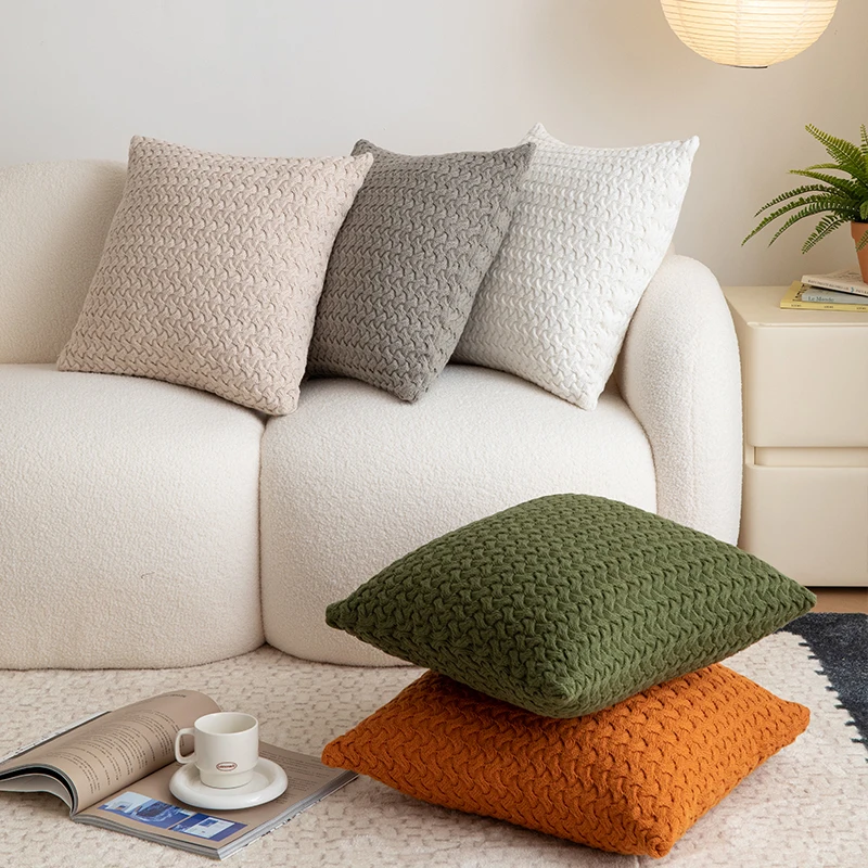 Lux Chenille Throw Pillow