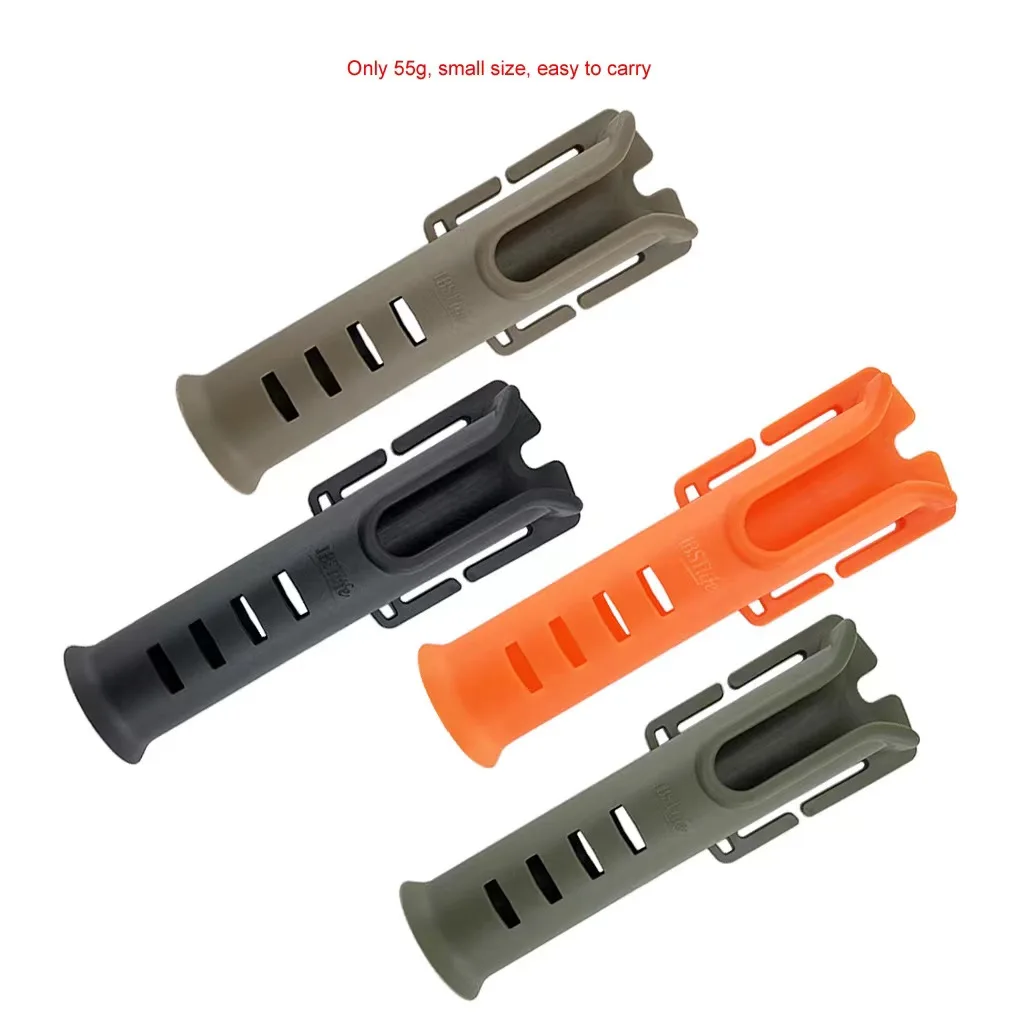 Multifunction Nylon Belt Rod Holder Portable Pole Inserter Fishing Rod Pesca Rack Quick Belt