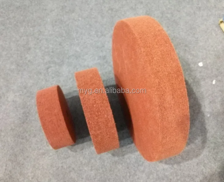 Non Woven Polishing Wheel Deburring Wheel 6",8" 10",12" Buy Nonwoven