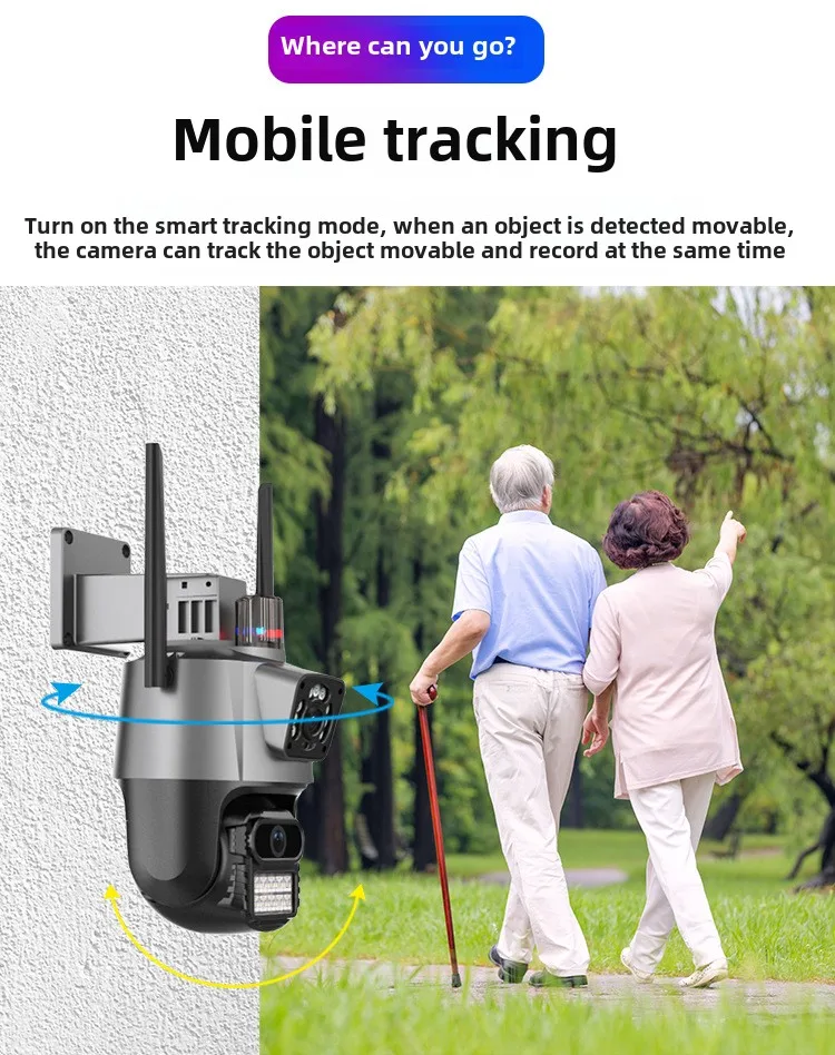 Humanoid RecognitionAIalarmWIFIBall TypeIPCamera